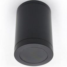 Φωτιστικό Σποτ Οροφής Φ90 Κατεύθυνσης με ντουί GU10 Polycarbonate Γραφίτη IP54 3-0911